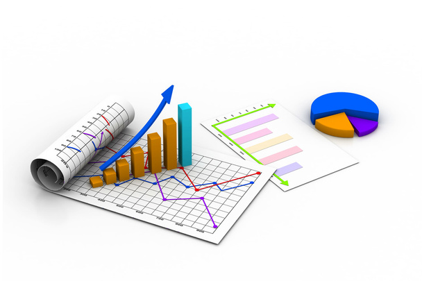 Gráfico de negocios, gráfico, diagrama, barra
 - Foto, Imagen