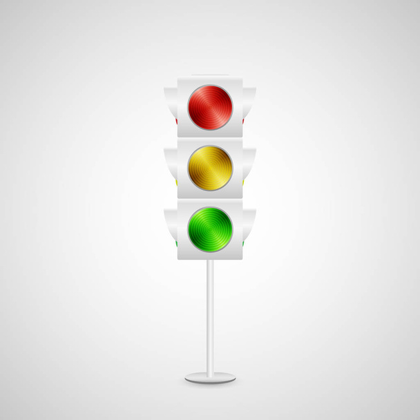 traffic-light illustratie - Vector, afbeelding