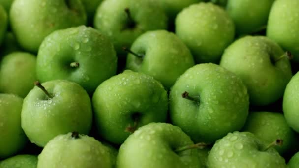 Fresh green apples -  a source of healthy life - 映像、動画