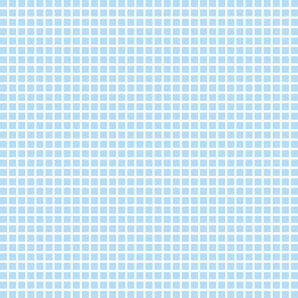 vector blue square checkered background or texture - Vector, Image