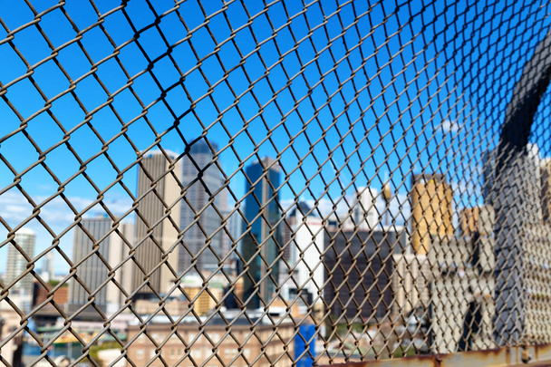 в Австралии Сидней от решетки моста офиса и горизонта города
 - Фото, изображение