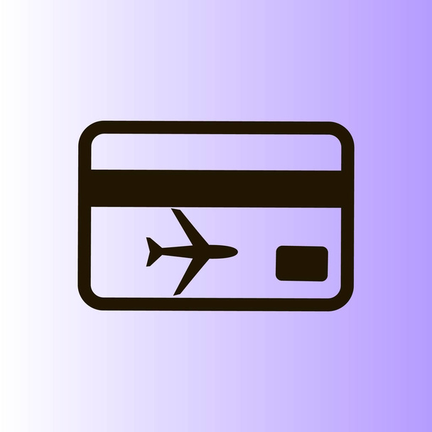 vectorillustratie pictogram ticket  - Vector, afbeelding