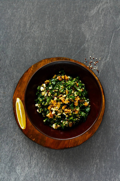 Kale and quinoa salad - Zdjęcie, obraz