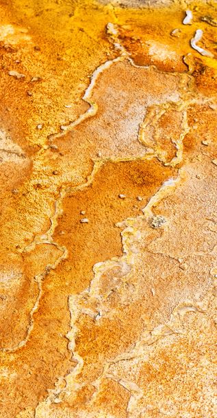 v Africe Etiopie danakil proláklině sopečného původu dallol a pól piva jako abstraktní pozadí - Fotografie, Obrázek