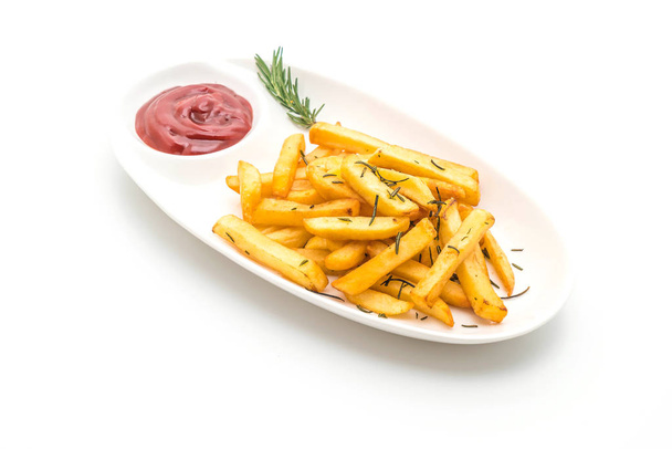 french fries with sauce - 写真・画像