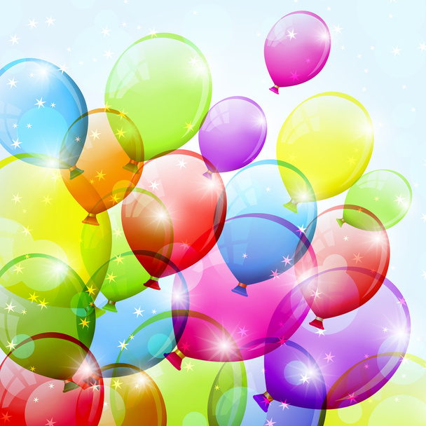 Balloons background - Vektor, kép