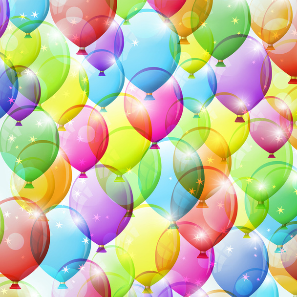Balloons background - Διάνυσμα, εικόνα