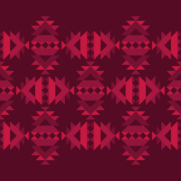 Ethnic boho seamless pattern. Tribal pattern. Folk motif. Textile rapport. - Διάνυσμα, εικόνα
