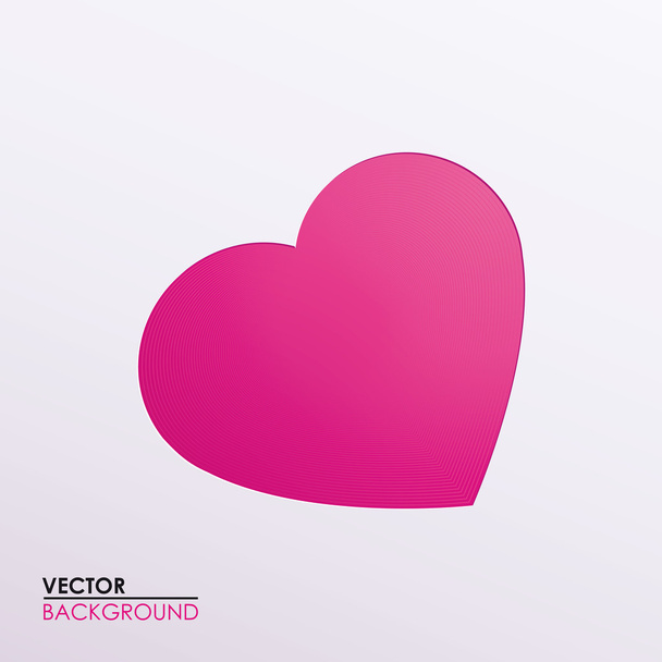 icono del corazón
 - Vector, imagen