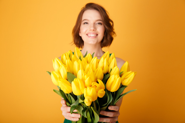 sárga tulipán - Fotó, kép