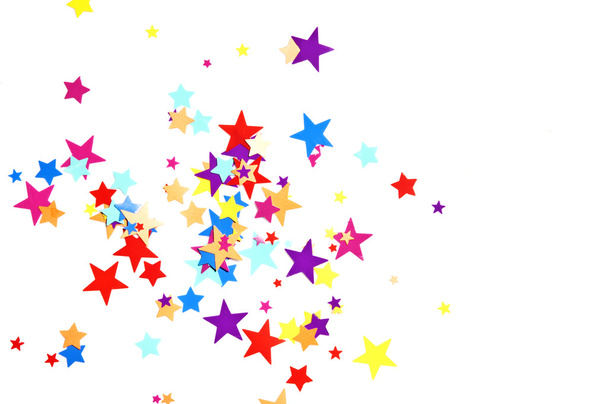 estrelas confetti
 - Foto, Imagem