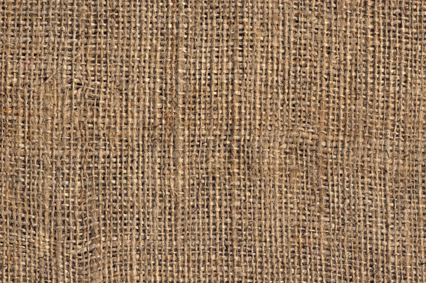 Nagyfelbontású természetes barna vászon durva szemcse Grunge háttér textúra - Fotó, kép