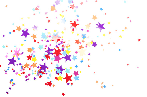 sterren confetti - Foto, afbeelding