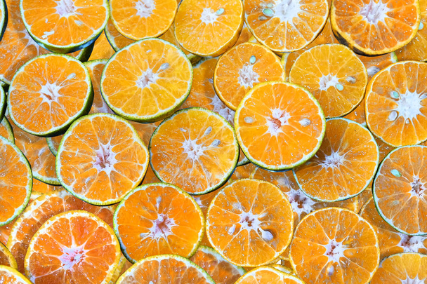 frische Orange auf dem Markt - Foto, Bild