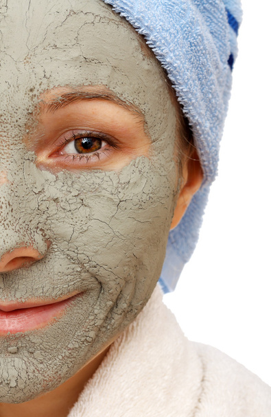 The beneficial effect on the skin of the clay - Zdjęcie, obraz