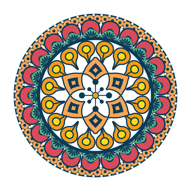 Mandala elementos decorativos vintage
 - Vector, imagen