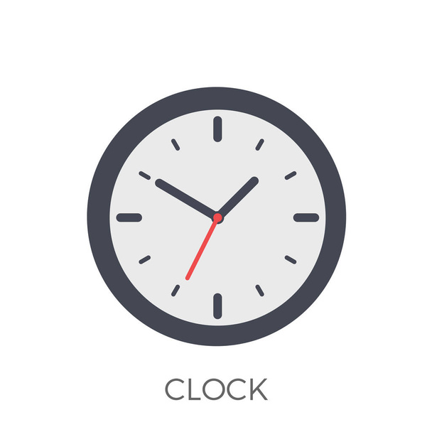 Clock Icon Vector - Vector, imagen