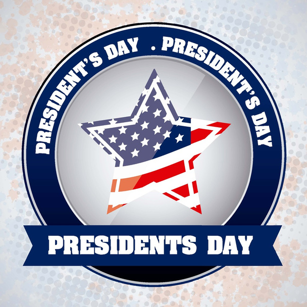 Ημέρα του Προέδρου στις ΗΠΑ - Διάνυσμα, εικόνα