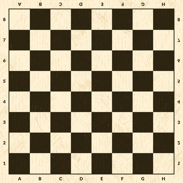 Wooden checkerboard background - Vettoriali, immagini