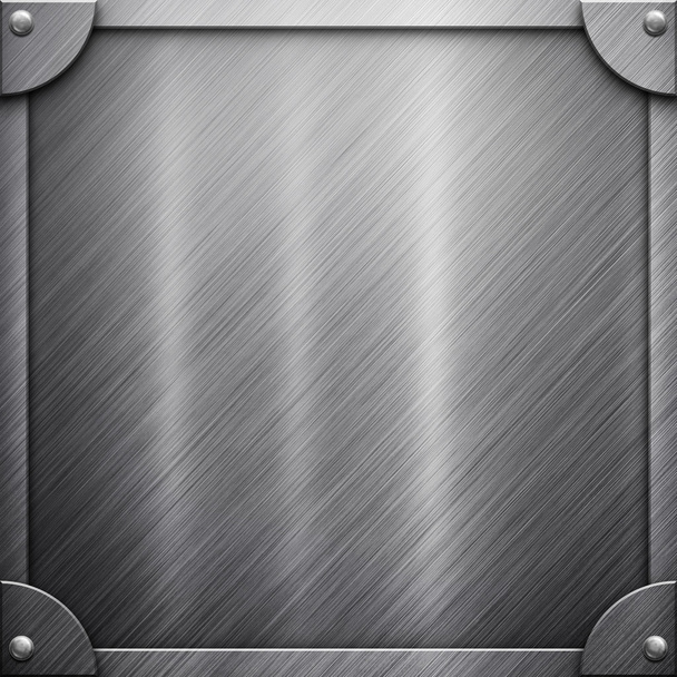 srebrny metal materiał - Zdjęcie, obraz