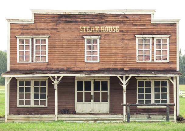 A vadnyugati stílusú steak house - Fotó, kép