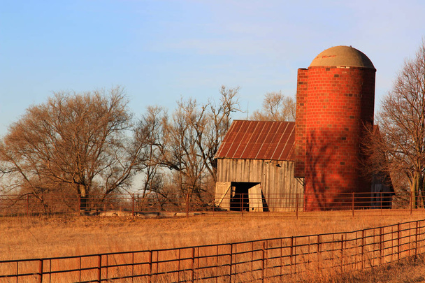 Venkovské stodoly v USA Midwest - Fotografie, Obrázek