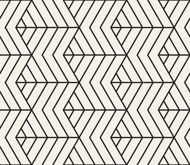 Vector seamless pattern. Modern stylish abstract texture. Repeating geometric tiles - Vector, Image