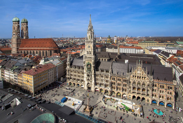 Vue panoramique de Munich, Allemagne
 - Photo, image