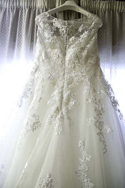 Wedding dress hanging - Photo, Image