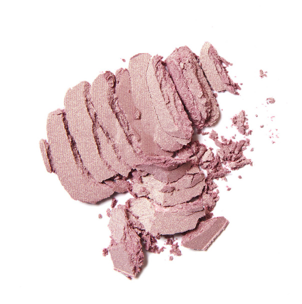 разбросанные розовые румяна и тени для век
 - Фото, изображение