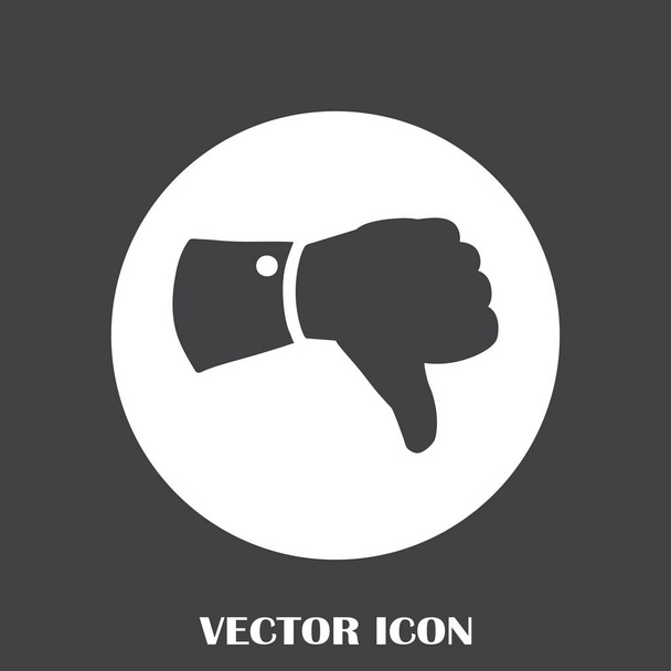 Vecteur d'icône pouce vers le bas
 - Vecteur, image
