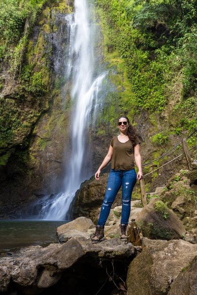 Tropical waterfalls in Costa Rica - Zdjęcie, obraz