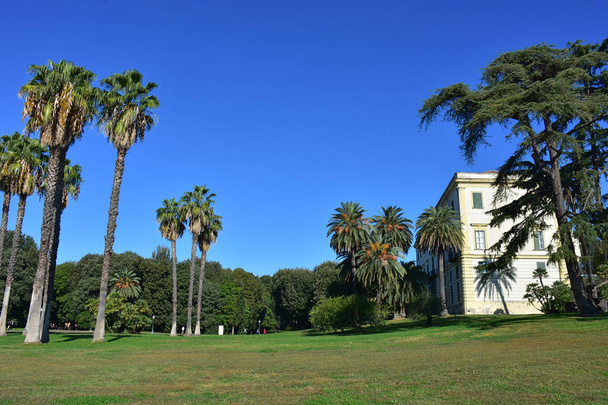 Italy, Naples. 13 october 2017  Capodimonte, Royal Palace built starting from 1738 at the behest of King Charles of Borbone, it is a royal palace, with a park attached. Casina of the principles - Foto, immagini