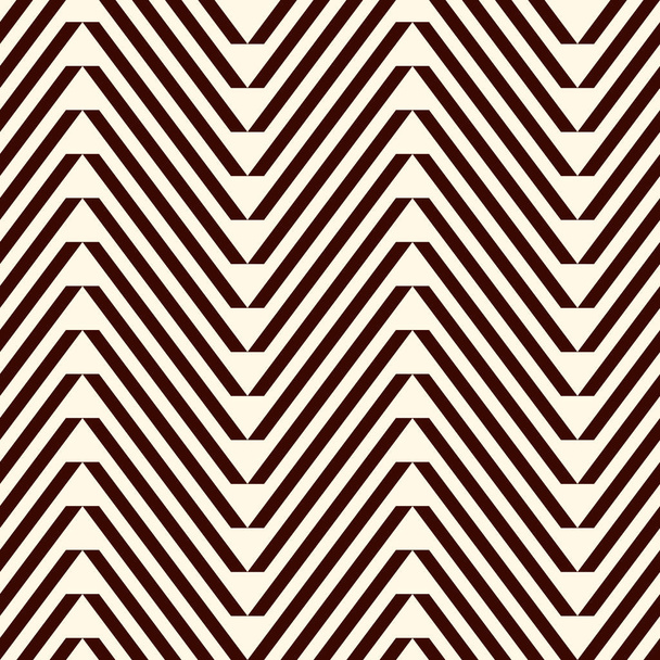 Chevron abstract background. Tribal and ethnic seamless pattern with repeated zigzag lines. Classic geometric ornament - Vector, Image