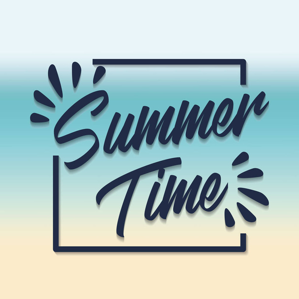 Summer time design - Vector, afbeelding