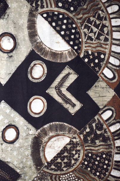 patrones detallados de paño batik Indonesia
 - Foto, Imagen