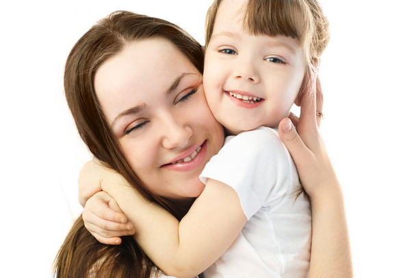 Mother and daughter embracing - Photo, Image