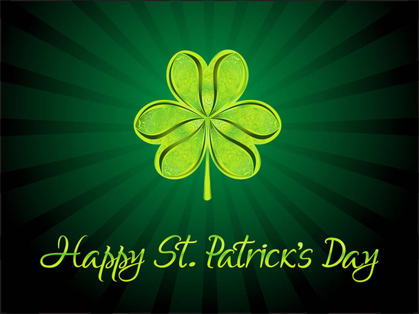 abstract artistic creative st patricks background - Vector, afbeelding