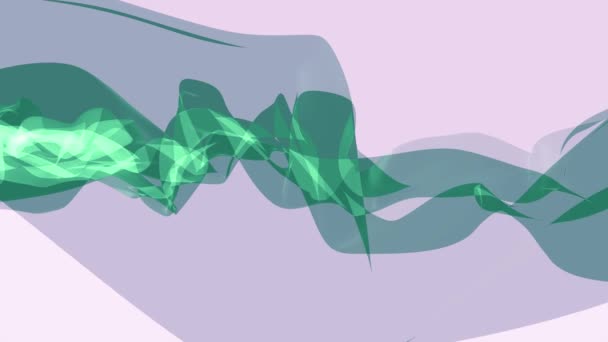 suave humo de seda verde cinta suave flujo ondulante digital simulación turbulento abstracto animación fondo nueva calidad dinámico arte movimiento colorido fresco bonito hermoso 4k video metraje
 - Imágenes, Vídeo