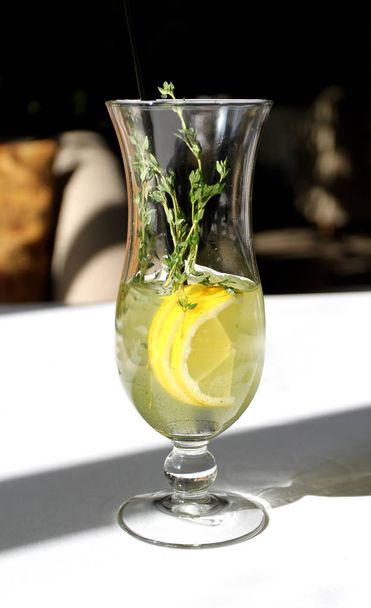 Macro photo of a delicious cocktail - Фото, зображення