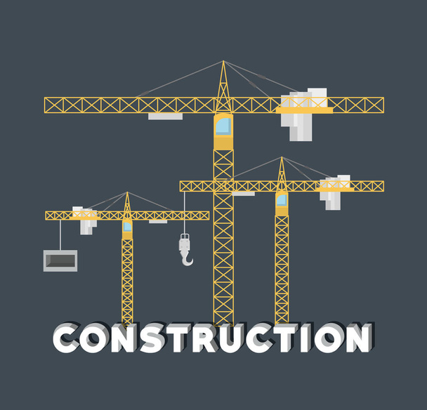 Under construction design - Vector, Image