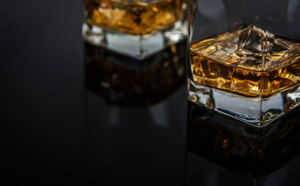 Whisky with ice - Photo, Image