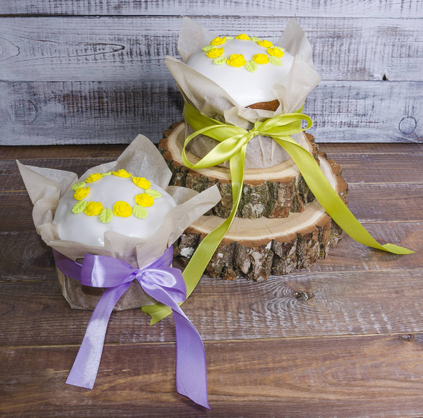 Eater cakes with egg decoration - Photo, Image