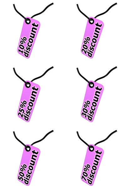 Étiquettes rabais violet étiquettes
 - Photo, image
