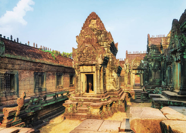 Banteay Samre temple complex at Angkor Siem Reap - Photo, Image