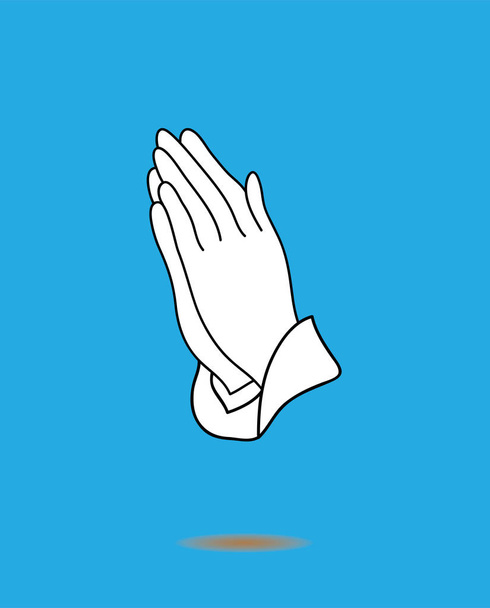 Vector Praying Hands - Vector, Image