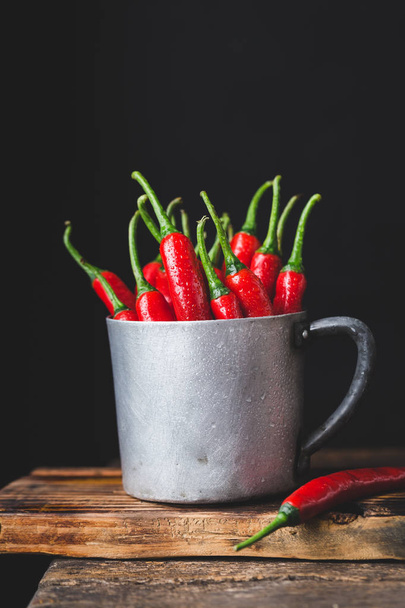 Red chillies from Vietnam - Foto, afbeelding