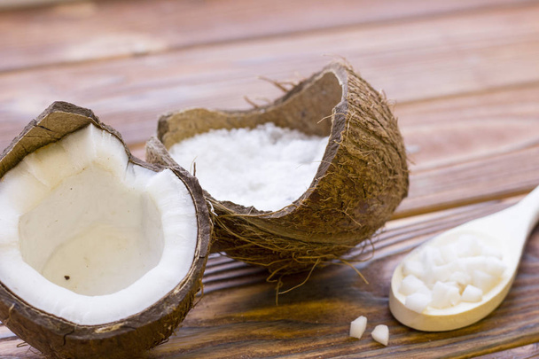 Coconut spa wellness concept - Foto, afbeelding