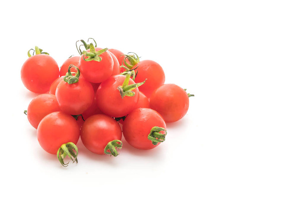 fresh tomatoes on white background - Fotoğraf, Görsel