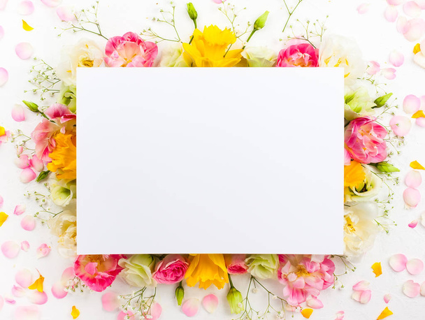 Flower frame - Фото, изображение